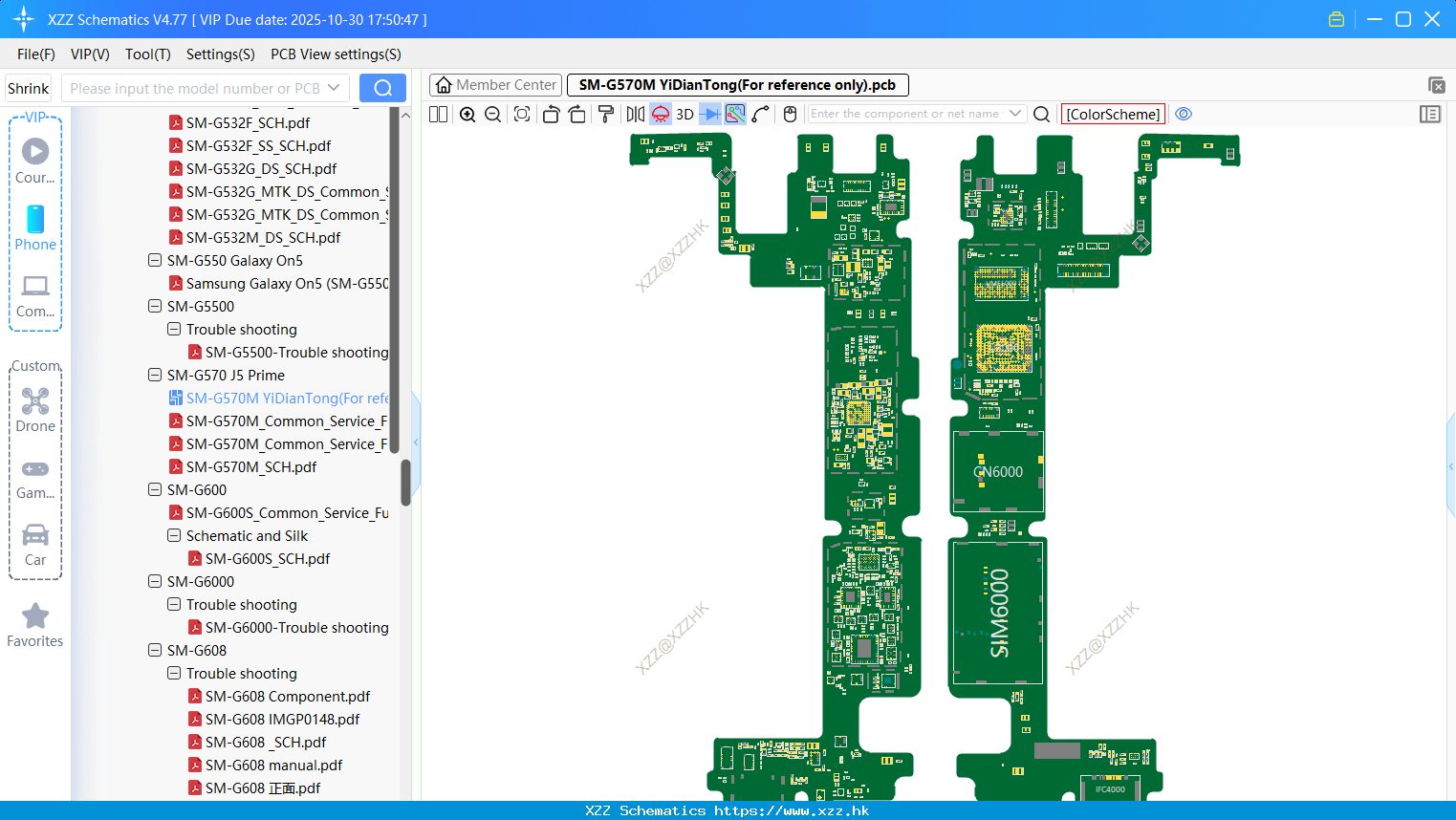 Samsung SM-G570M bitmap(For Reference Only)